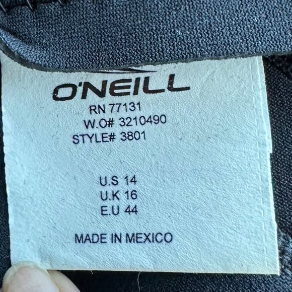 Women's O'Neill Shorty 2:1 Wetsuit,  Size 14 - Picture 6 of 10
